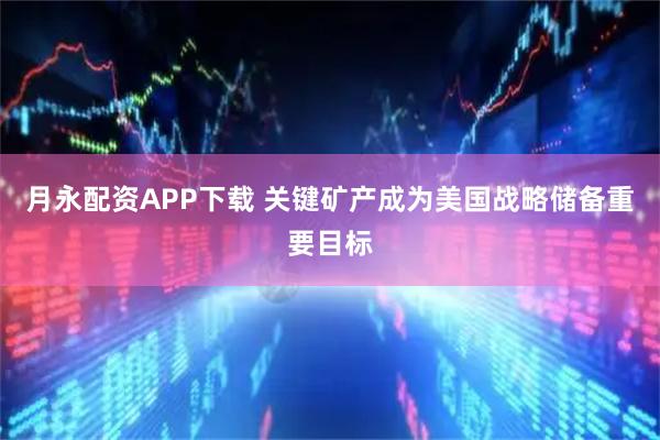 月永配资APP下载 关键矿产成为美国战略储备重要目标