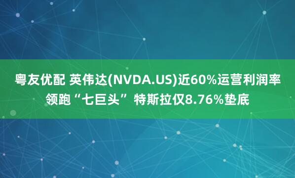 粤友优配 英伟达(NVDA.US)近60%运营利润率领跑“七巨头” 特斯拉仅8.76%垫底